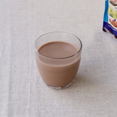 セノビック（ミルクココア味牛乳割り）