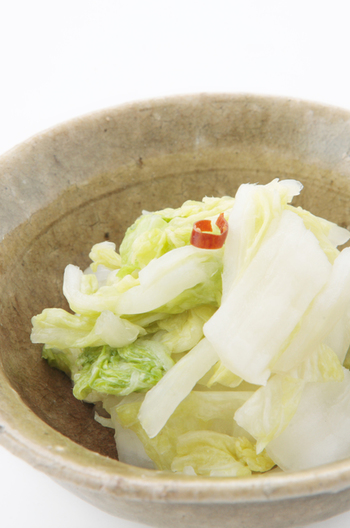 白菜の浅漬け