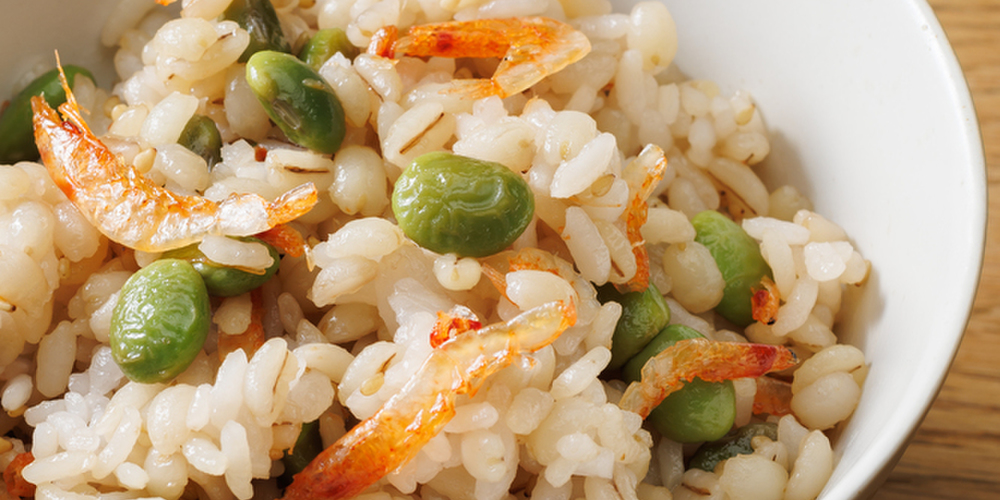 枝豆と桜えびの混ぜご飯 by おいしい健康 - 管理栄養士監修のレシピ