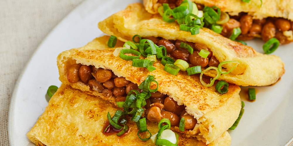 納豆 油揚げ ショップ フライパン