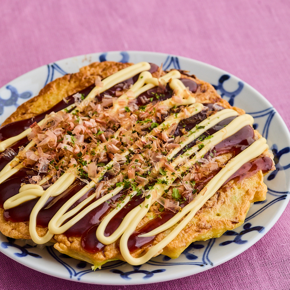 餅 入り お好み焼き