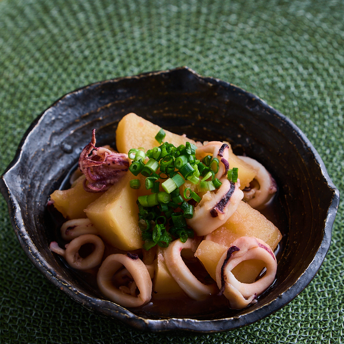 いか じゃがいも 煮物