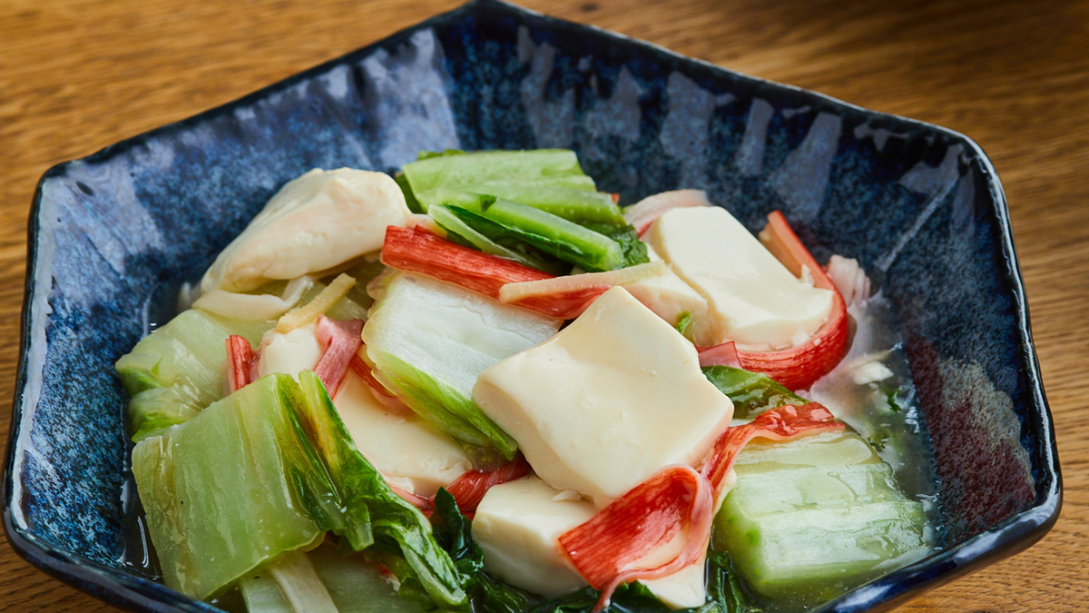 白菜 豆腐 うま煮