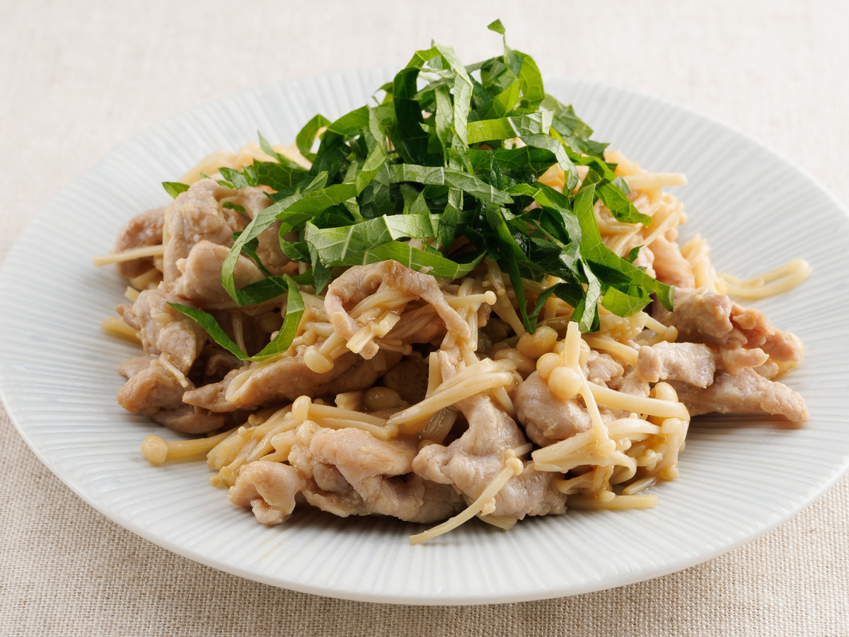豚肉 塩 麹 炒め