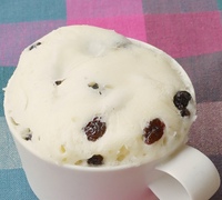 レーズン蒸しパン