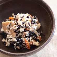 ひじき煮で白和え風