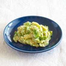 キャベツのごまマヨ和え