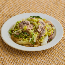 豚肉と白菜の春雨炒め