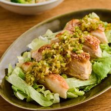 鶏むね肉の焼き油淋鶏