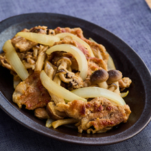 豚肉と玉ねぎのみそ炒め