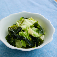 ちぎりキャベツの中華あえ