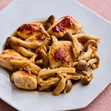 鶏むね肉ときのこの南蛮漬け