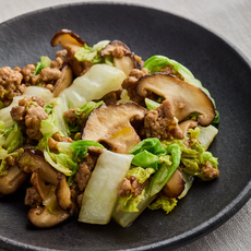 豚ひき肉と白菜の中華風炒め