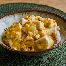 とろとろ 豆腐卵丼