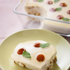 ゴールデンベリーのヘルシーヨーグルトケーキ