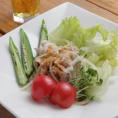 夏野菜たっぷり冷しゃぶ