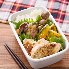 ヘルシー 鮭の粒マスタード焼き弁当
