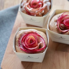 アップルローズケーキ