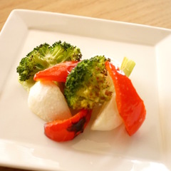 オーブントースターで焼き野菜