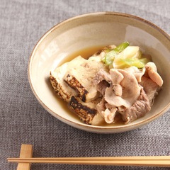 豚もも肉で作る 肉豆腐