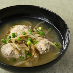 塩分少なめ いわしのつみれ汁