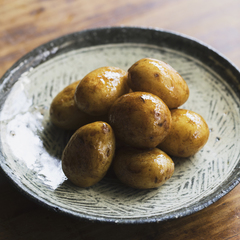 新じゃがの煮ころがし