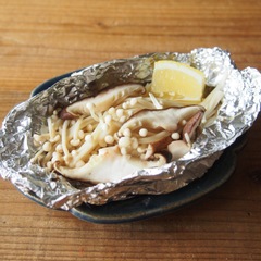 きのこのトースター焼き