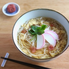 梅にゅうめん