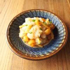 大根おろしとなめこ