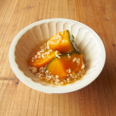 かぼちゃのそぼろあん煮