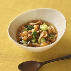 きのこの昆布あえ