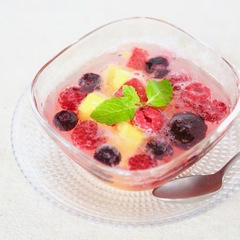 炭酸フルーツポンチ