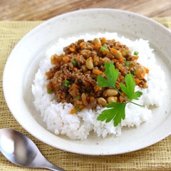 豆入りドライカレー