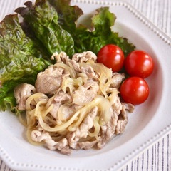 豚肉のぽん酢炒め