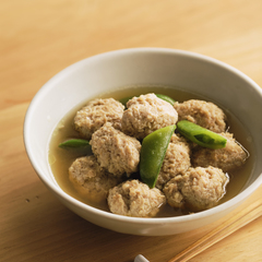 鶏だんごの煮物