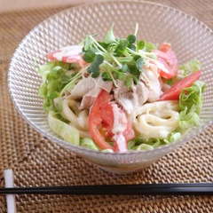 さっぱりサラダうどん