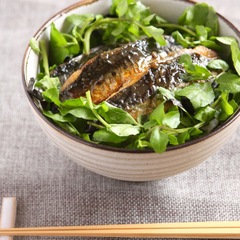 塩分控えめ いわしの蒲焼き丼