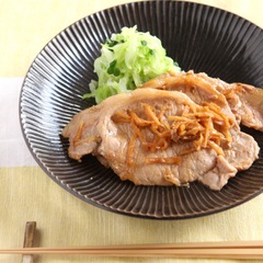 しょうがたっぷり 豚のしょうが焼き
