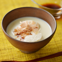 レンジで簡単 豆乳温やっこ