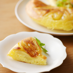バナナキャラメルケーキ