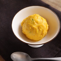 かぼちゃのアイスクリーム