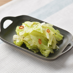 キャベツのペペロン風ホットサラダ