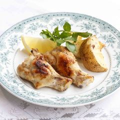 フライパンでローストチキン