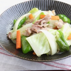 豚バラ肉の野菜炒め