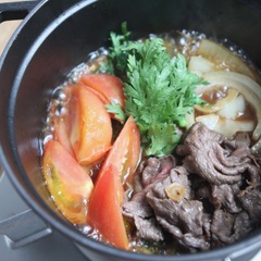 トマトすき焼き