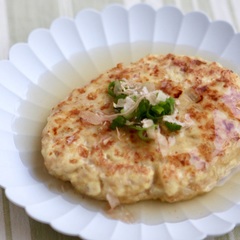 とろりあんかけ ふわふわ豆腐ハンバーグ