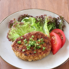 いわしと豆腐のハンバーグ