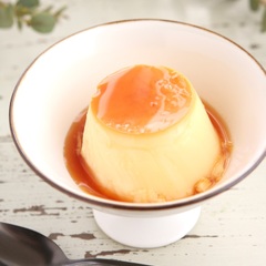 懐かしのカスタードプリン