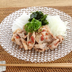 豚しゃぶサラダ梅風味