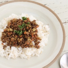 脂質を抑えた ドライカレー